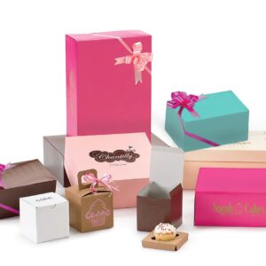 Personalised Cupcake Boxes Wholesale